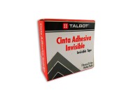 Cinta adhesiva invisible 19mmx 25,4m