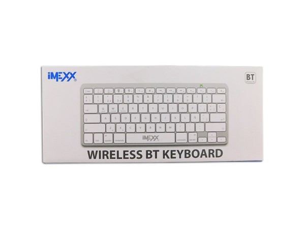 Teclado mini blanco inalambrico